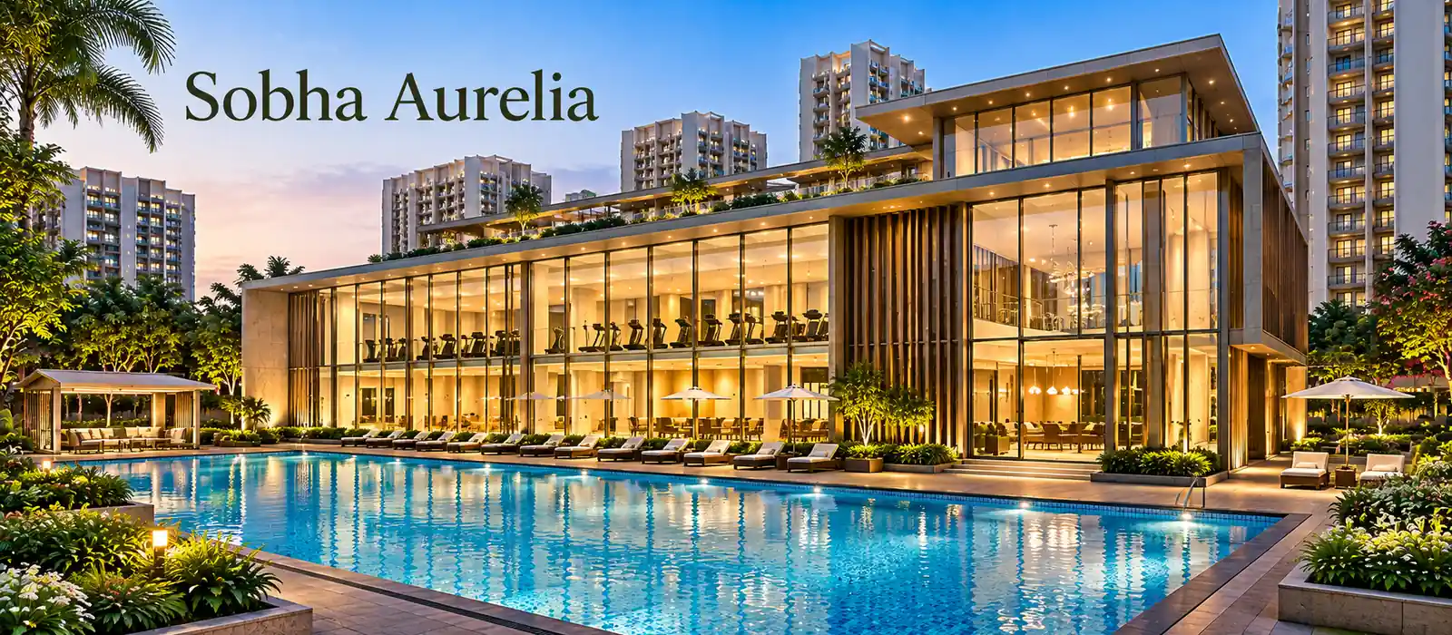 Sobha Aurelia 25,000 sq.ft. clubhouse at Sarjapur, Bengaluru